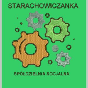 FIRMA – przykład wykonanego przez nas haftu.